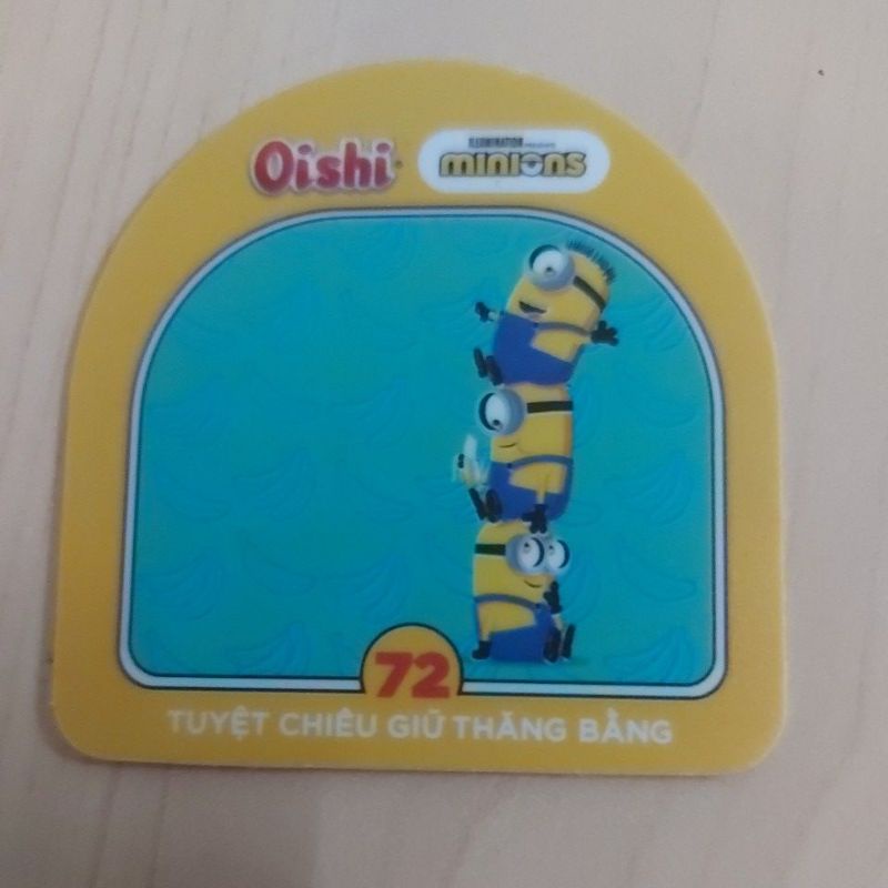 Thẻ Minion Oishi