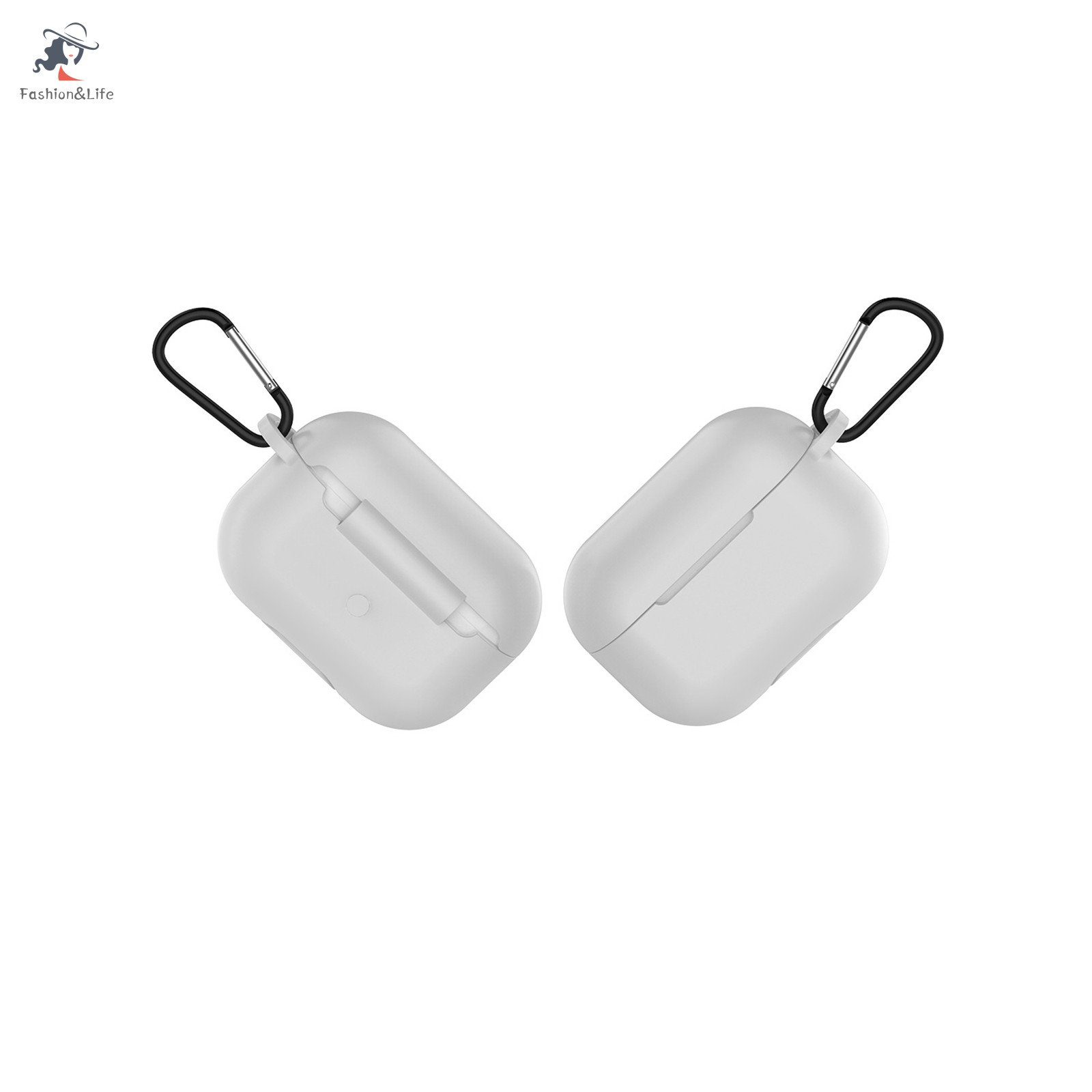 Hộp Đựng Bảo Vệ Tai Nghe Airpod Bằng Silicone Màu Trơn