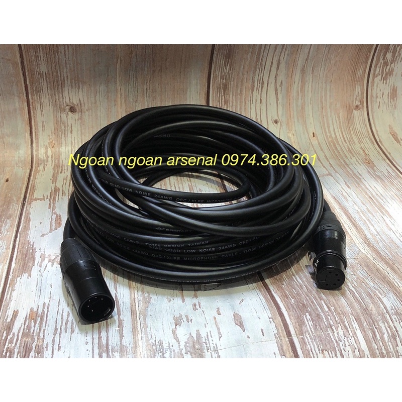 Dây tín hiệu canon 5 chân (Xlr 5 chân) cao cấp