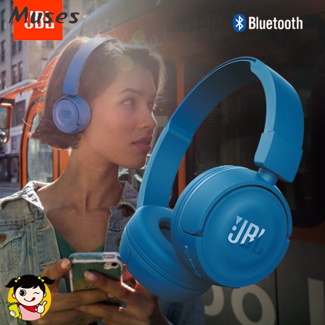 Tai Nghe Bluetooth Jbl T450Bt Dạng Gập Kèm Phụ Kiện