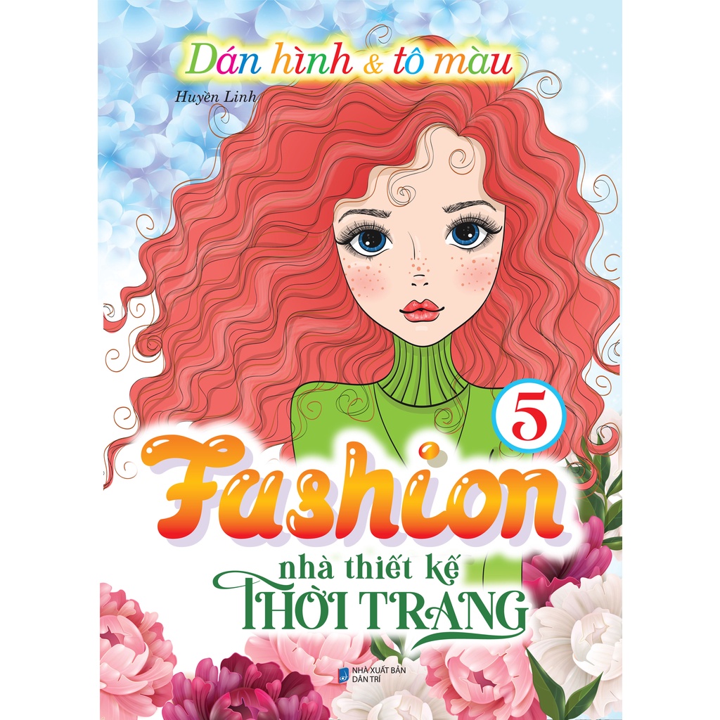 Sách - Dán Hình và Tô Màu - Fashion Nhà Thiết Kế Thời Trang Tập 5