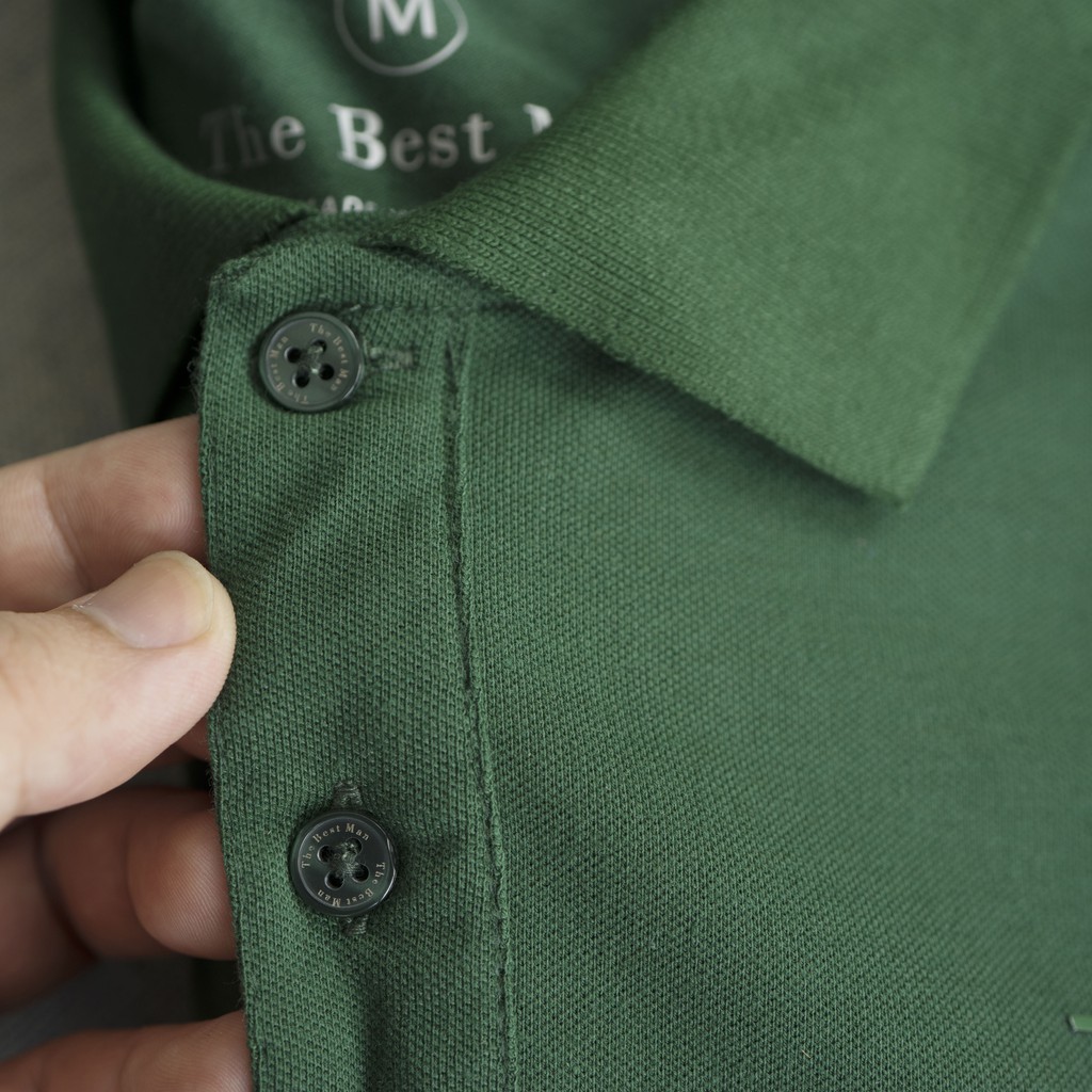 Áo thun POLO nam trơn 6 màu - THEBESTMAN | BigBuy360 - bigbuy360.vn