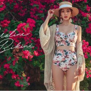 (có sẵn) bikini hoa vintage mẫu mới 2020