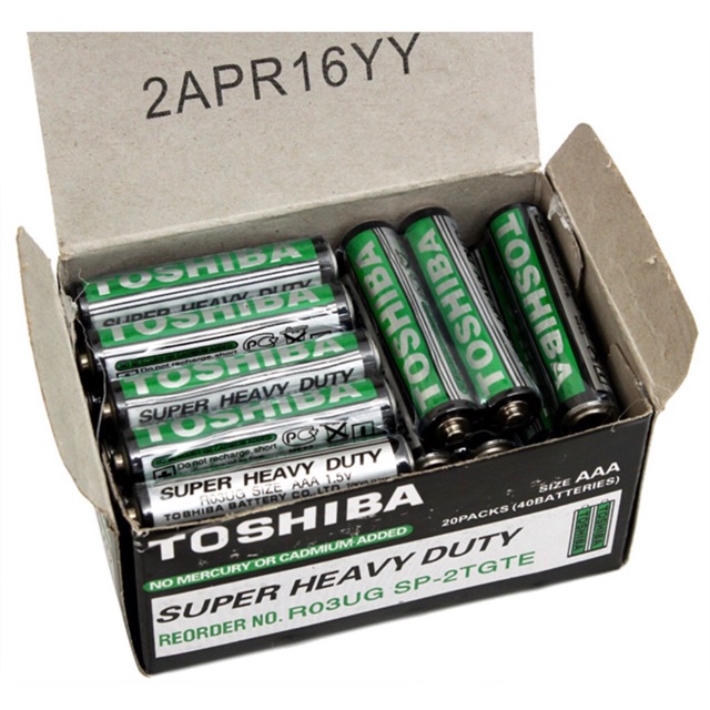 Pin AAA Toshiba 10 viên