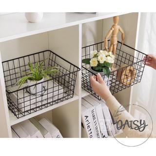 Rổ sắt decor trang trí chụp ảnh (Giỏ sắt đựng đồ cá nhân xinh xắn) RO3