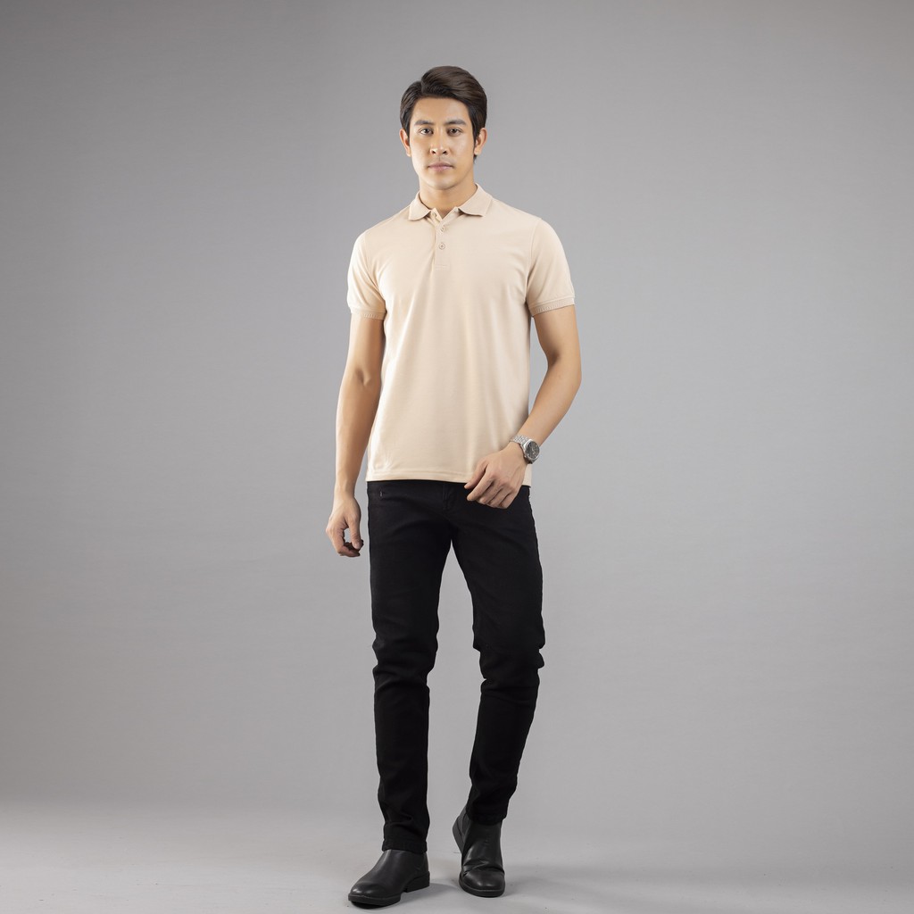 Galvin - Quần Jeans nam đen trơn basic xuất khẩu chất co giãn form slimfit QJGV32