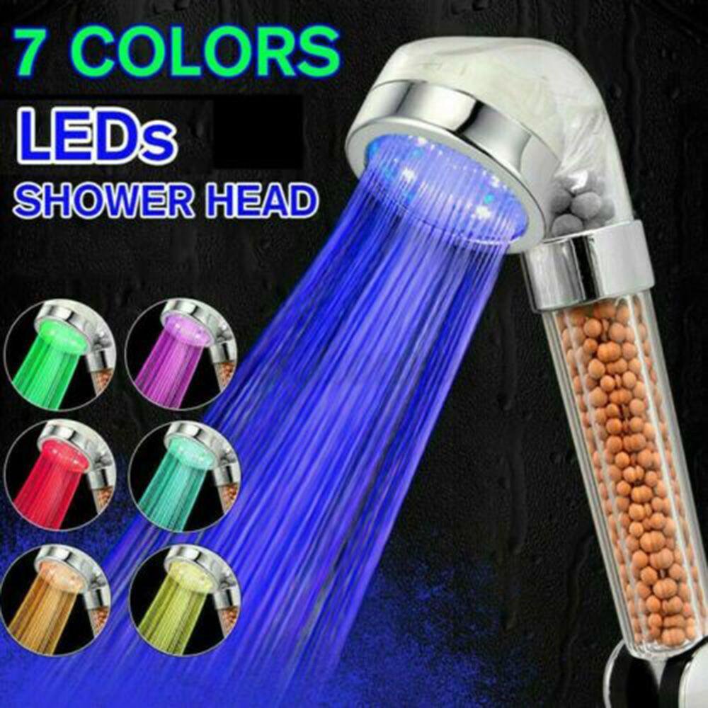 Vòi Hoa Sen Có Đèn LED Áp Suất Cao