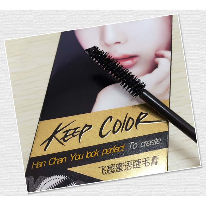 Chuốt mi Làm Cong Dài Mi Rorec Keep Color – Siêu Phẩm Mascara