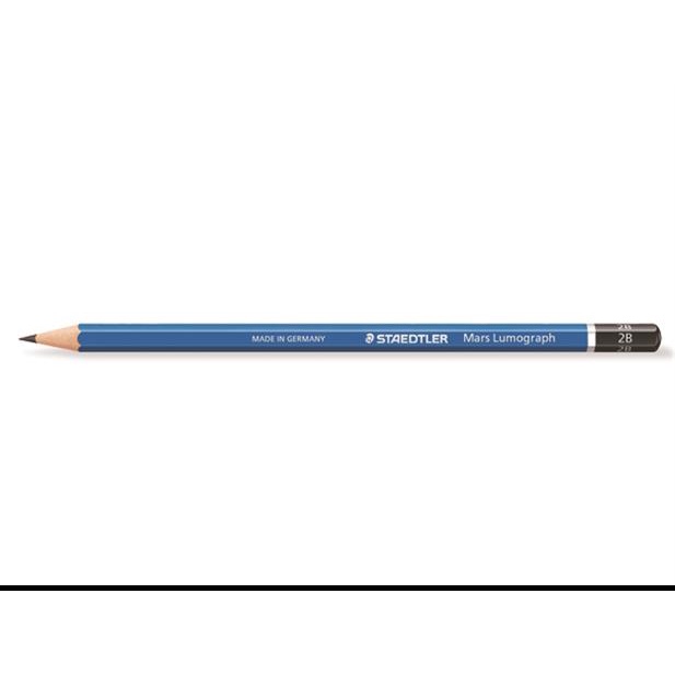 Bút chì gỗ Staedtler 100-2B Đức Xịn - Hàng chính hãng