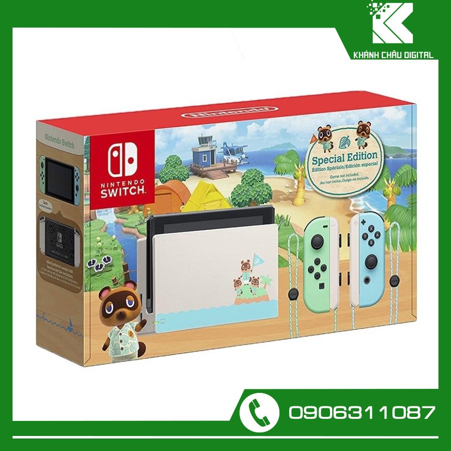 Máy Nintendo Switch V2 Animal Crossing : New Horizons Special Edition