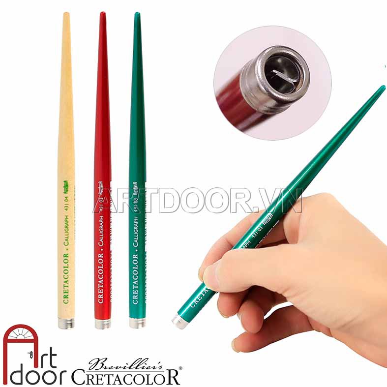 [ARTDOOR] Cán bút sắt CRETACOLOR Calligraphy