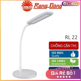 Đèn bàn Led cảm ứng 3 màu ánh sáng RĐ RL-22 LED RẠNG ĐÔNG