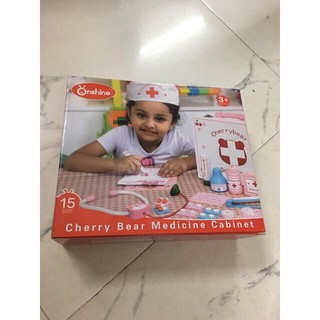 (BẰNG GỖ) BỘ ĐỒ CHƠI BÁC SỸ