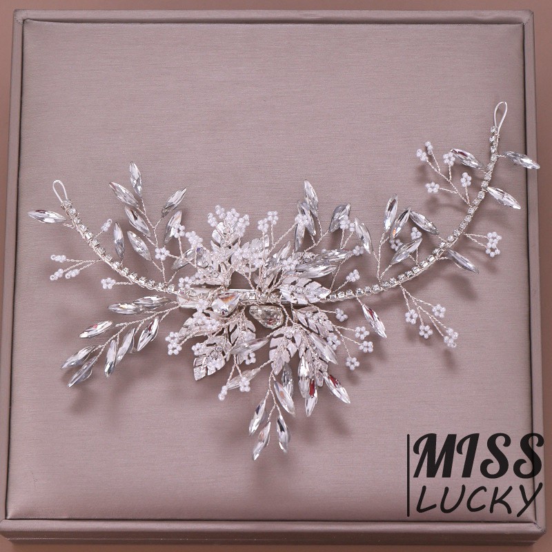 Cài tóc hình chiếc lá thời trang thanh tú cho nữ