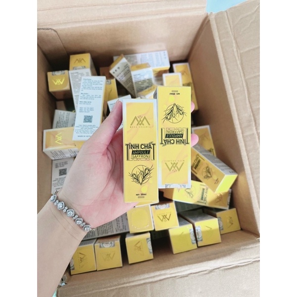 [Sale] Face COLAGEN Cá Hồi- Tinh Chất Ampoule Saffron