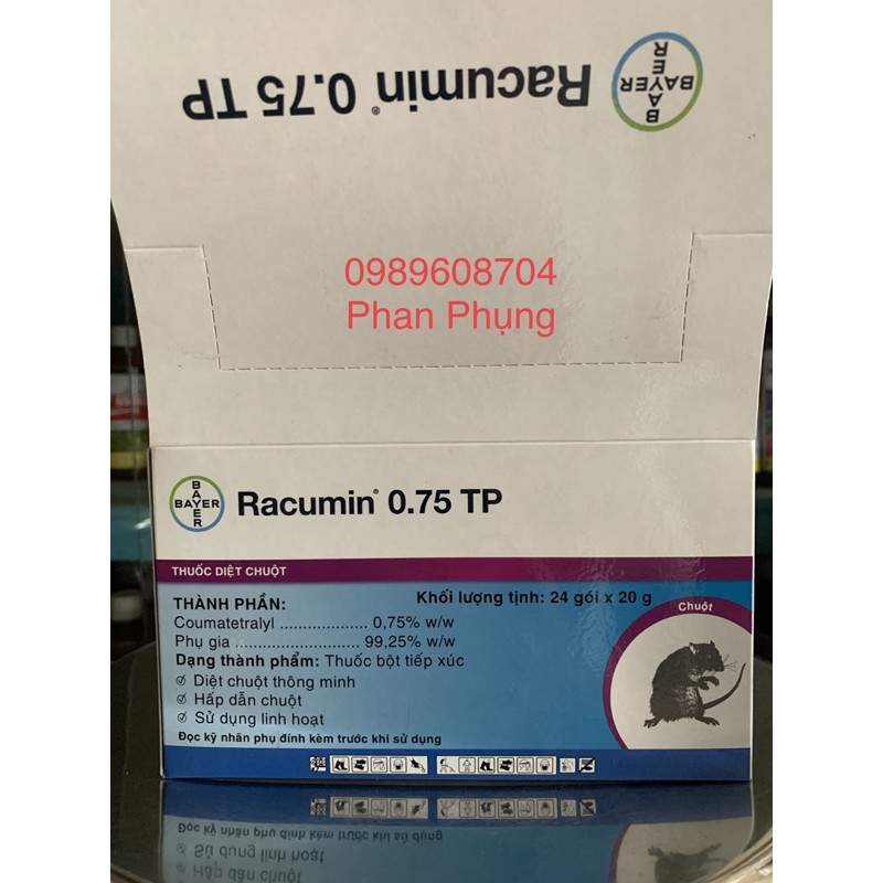 Racumin 0.75TP thuốc diệt chuột Thông Minh