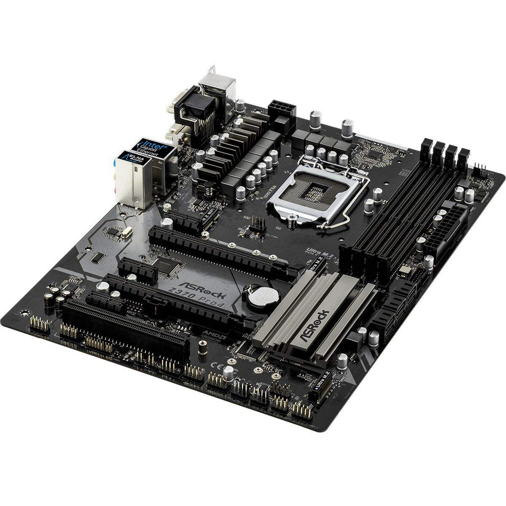 Bo Mạch Chủ-Mainboard ASROCK Z370 Pro4 (LGA1151v2-CoffeeLake)