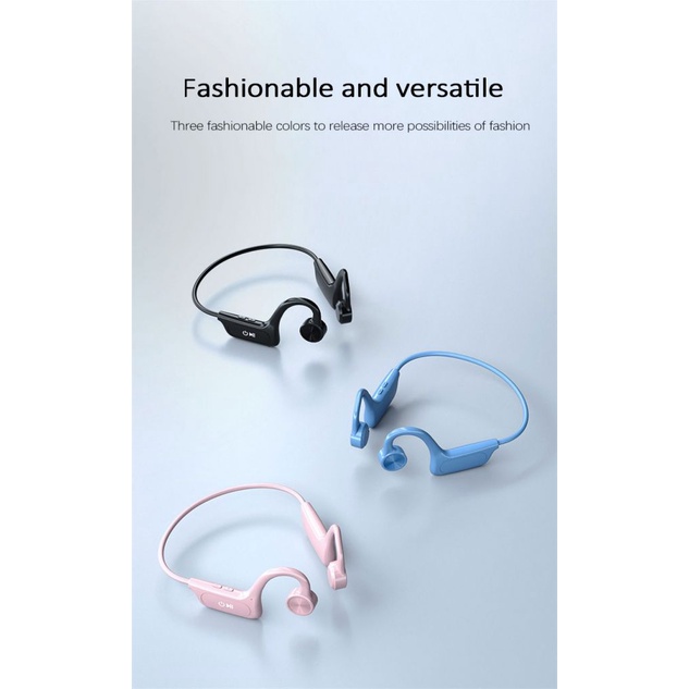 G8 Bone Conduction Tai Nghe Tai Nghe Bluetooth-Tương thích 5.0 Earburds Không Dây Tai Nghe Thể Thao Không Thấm Nước Hỗ Trợ Thẻ TF 『 rccu 』