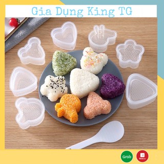 Khuôn Cơm,Khuôn Làm Cơm Nắm, Khuôn Tạo Hình, Khuôn làm bánh xinh xắn, an toàn, tiện dụng cho bé - King