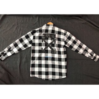 [FREE SHIP ĐƠN 99K] ÁO SƠ MI FLANNEL OFF UNISEX