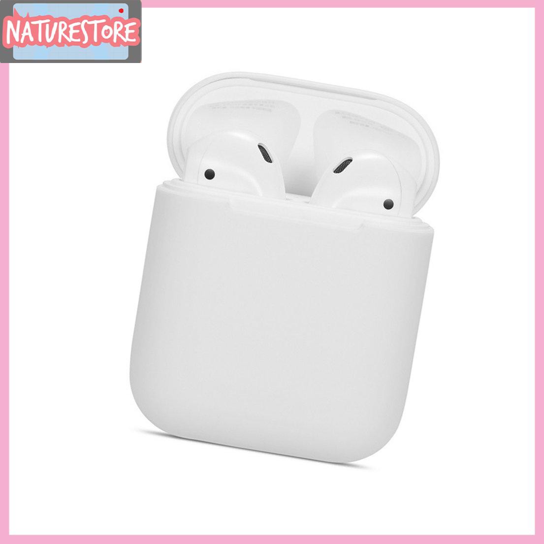 Vỏ Bảo Vệ Hộp Sạc Tai Nghe Airpods Bằng Silicon Tiện Dụng