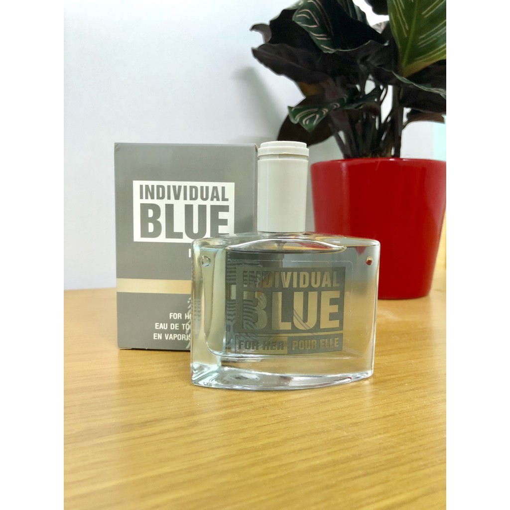 Nước Hoa Cho Nữ INDIVIDUAL BLUE Pour Elle 50ml (Bạc)