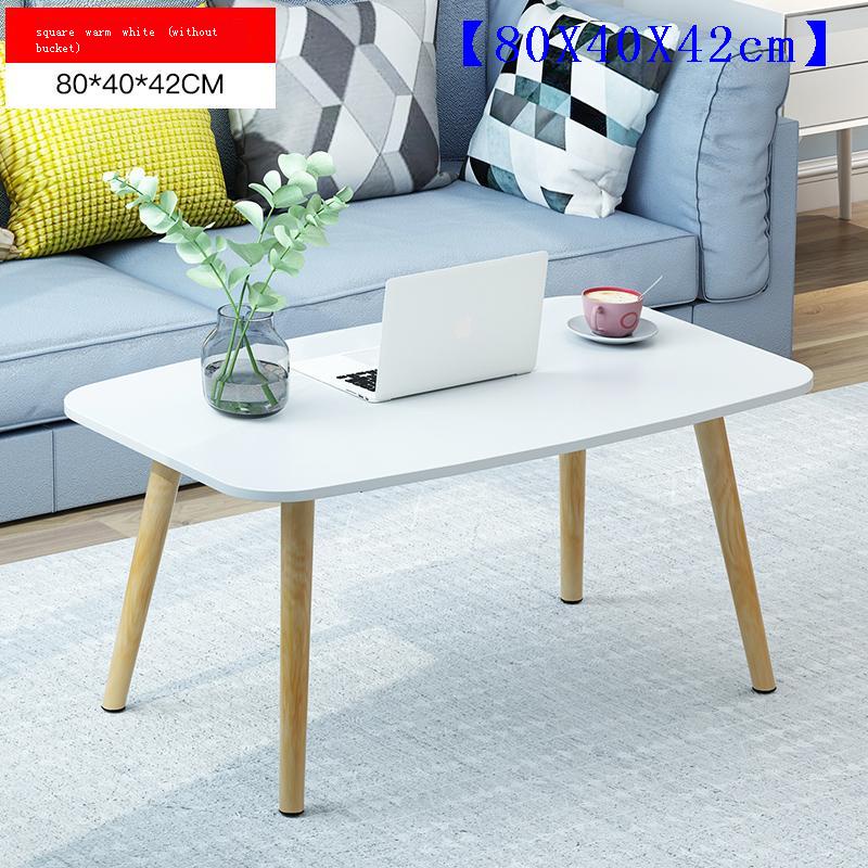 Bàn trà sofa, bàn trà gỗ kết hợp ghế sofa phong cách Nordic thương hiệu IGA - GP101