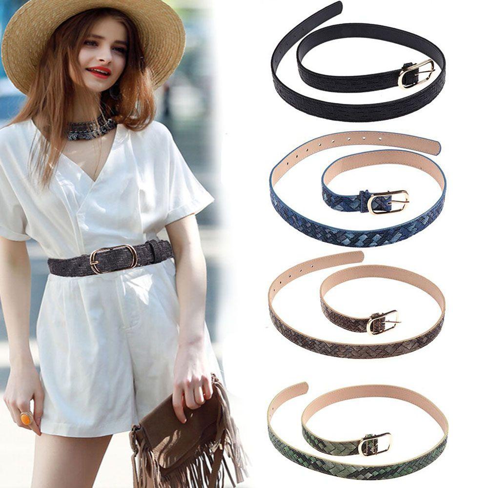 Hàng Mới Thắt Lưng Nữ Nhiều Màu Họa Tiết Thời Trang Dùng Trang Trí