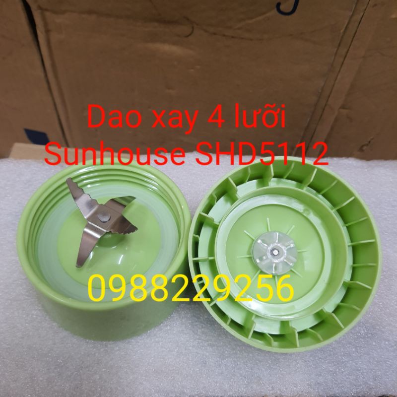 Phụ kiện máy xay- Dao 4 máy xay sunhouse SHD5112