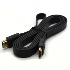 Cáp tín hiệu HDMI 1.5m dẹt đen