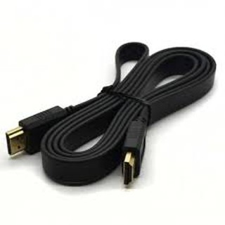 Cáp tín hiệu hdmi 1.5m dẹt đen