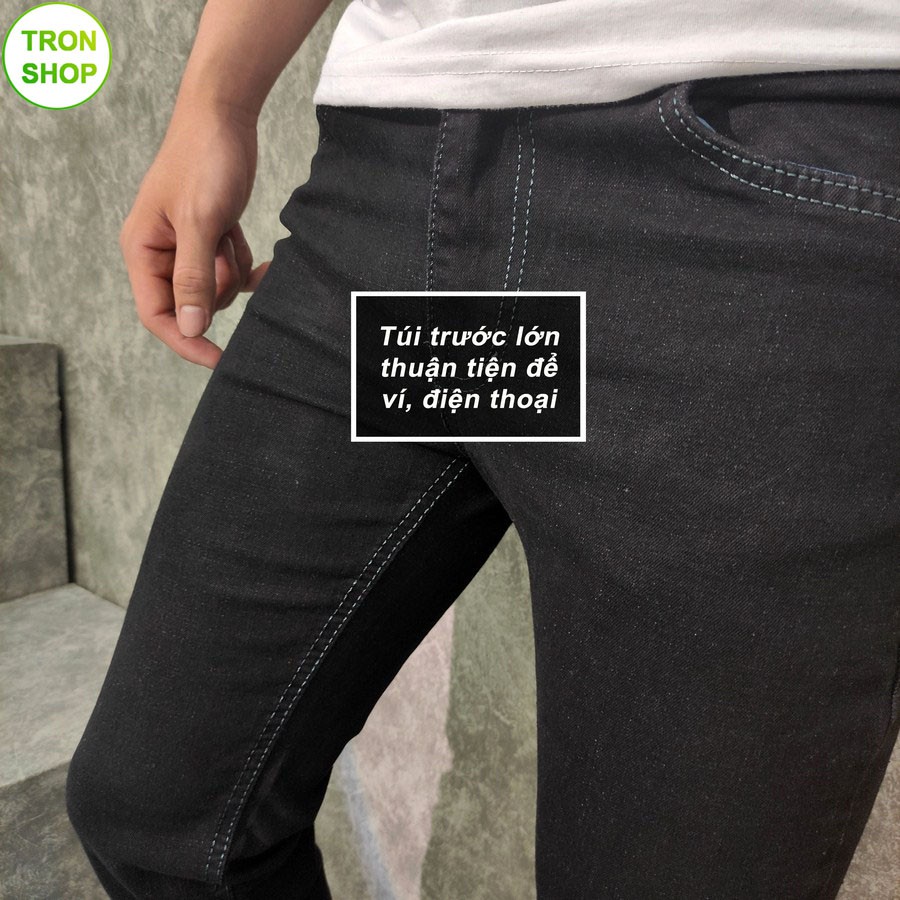Quần jean nam co giãn vải jean dày chất lượng TS98 Tronshop | BigBuy360 - bigbuy360.vn