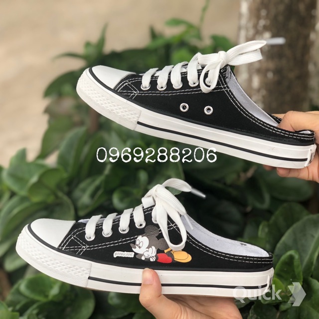 Giày sục bata thể thao FREESHIP mickey/hoa cúc hot trend