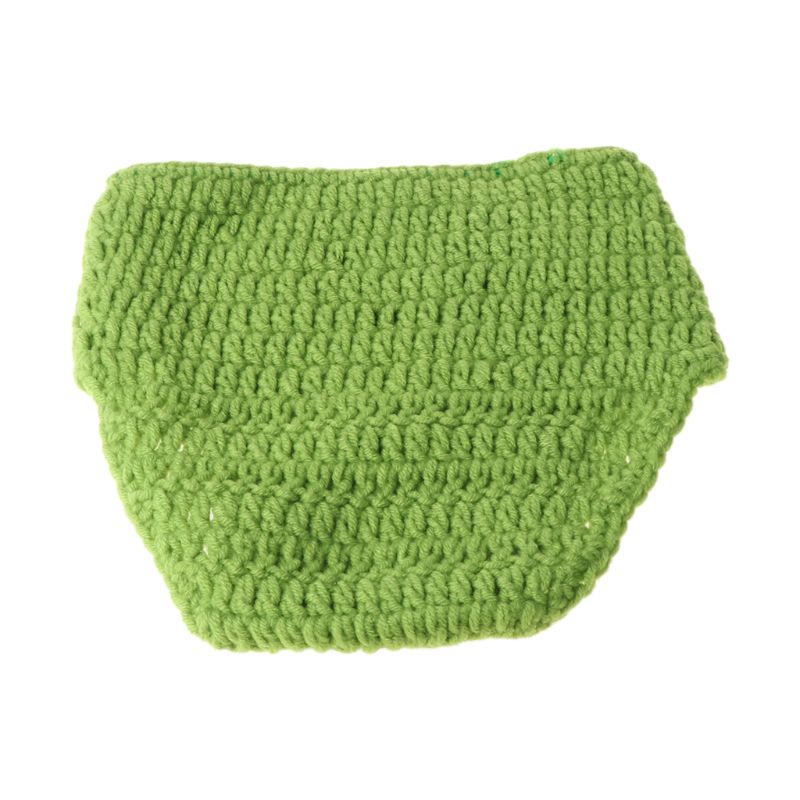 Bộ Áo Liền Quần Vải Cotton + Mũ Xinh Xắn Dùng Làm Đạo Cụ Chụp Ảnh Cho Bé Sơ Sinh