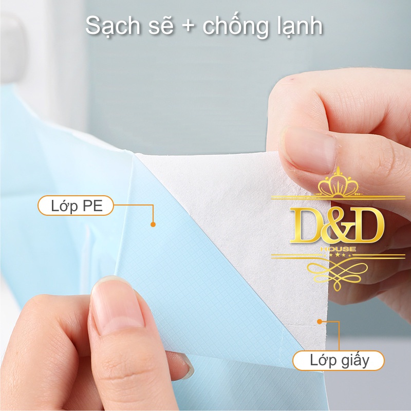 Tấm lót, miếng lót bồn cầu vệ sinh WHIKON dùng 1 lần tiện lợi