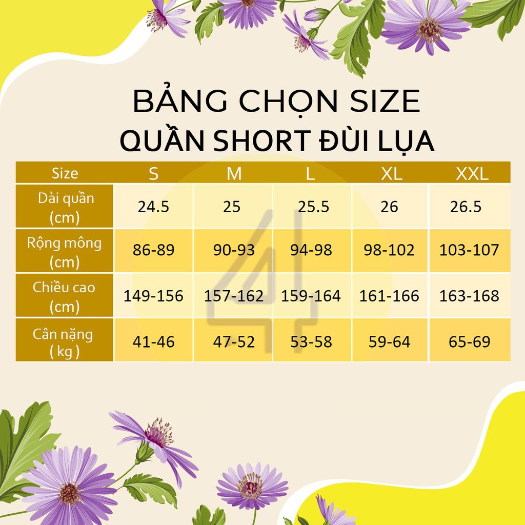 Quần đùi nữ mặc nhà coton co giãn cao cấp 4LOVA cạp chun in họa tiết vintage dễ thương | BigBuy360 - bigbuy360.vn