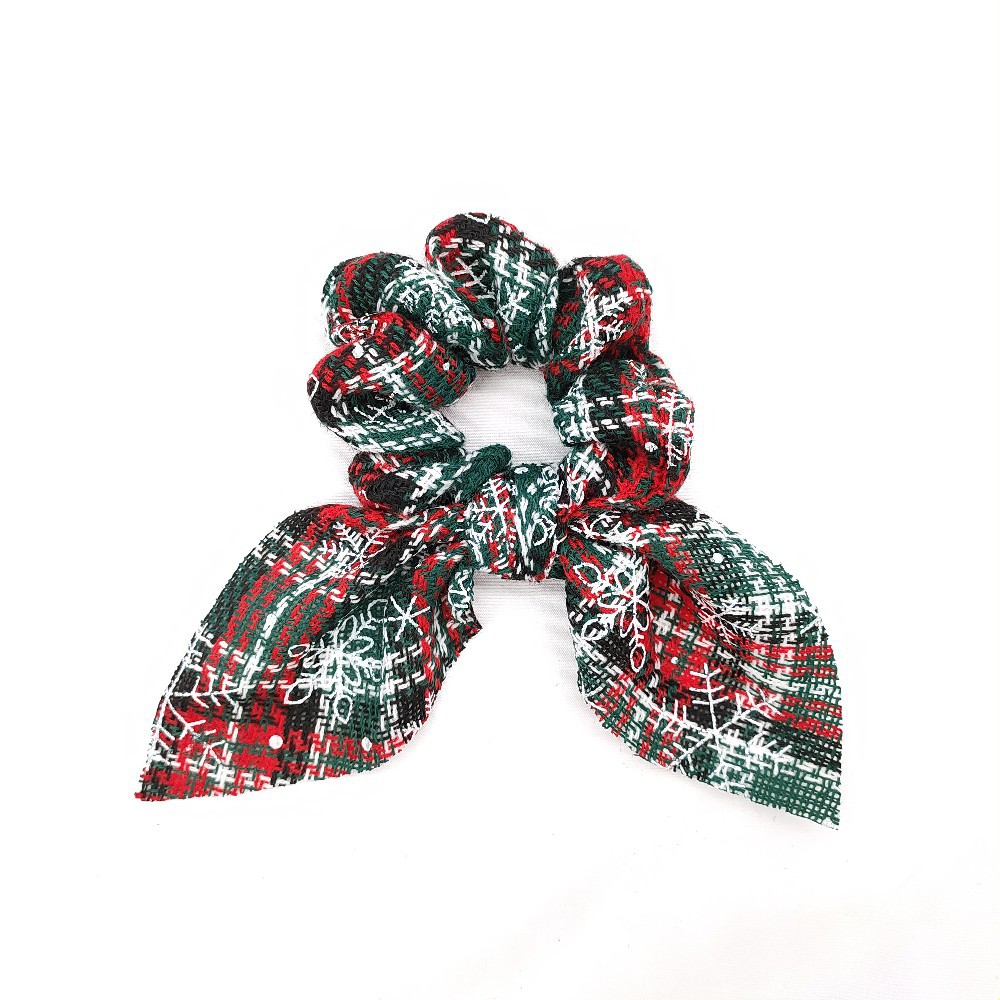 Ngày lễ buộc lên tóc trang trí Giáng sinh mới vòng tai thỏ nơ cài tóc nữd2081810