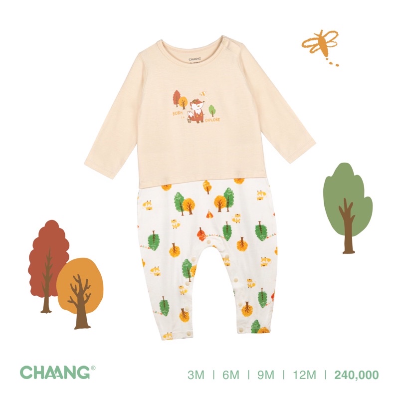 Chaang Bộ liền thân cúc vai Part AW2022D10