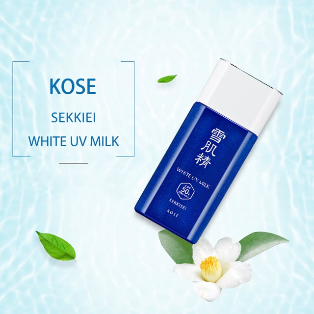 Kem chống nắng dạng sữa Sekkisei White UV Milk SPF50+ PA++++
