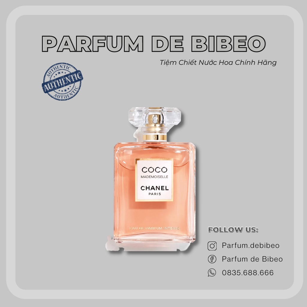 Parfum de Bibeo-Nước hoa thử Coco Mademoiselle Intense EDP