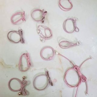 Hộp chun buộc tóc 12 chi tiết