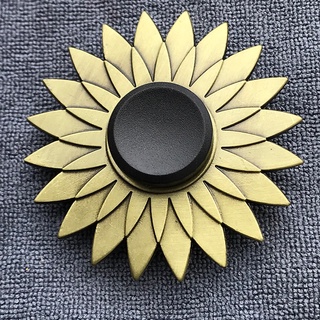 (Mới về) Con Quay Đồ Chơi Spinner Bằng Kim Loại, Giúp Giảm Stress Màu Vàng Màu Tím