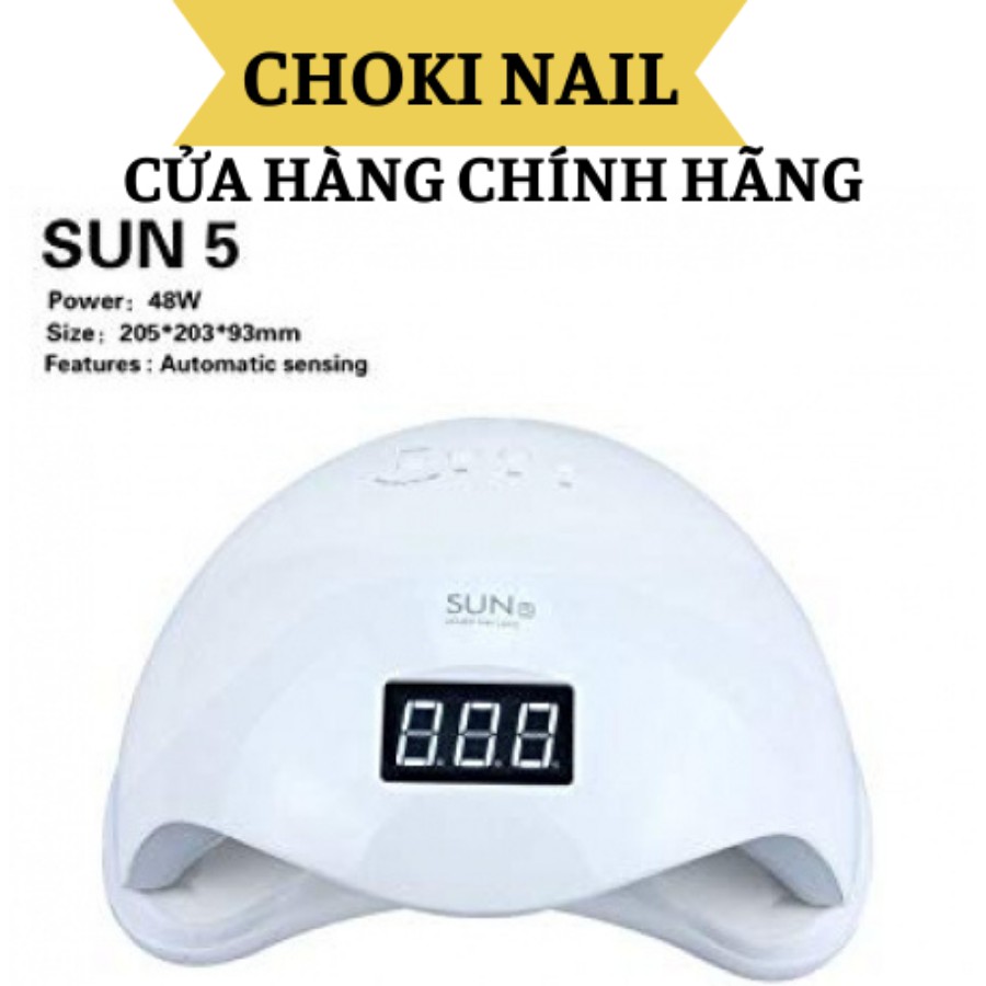 Máy hơ gel sun 5 chính hãng giá rẻ, Máy hơ móng tay có thể giúp lớp móng cứng và bền hơn