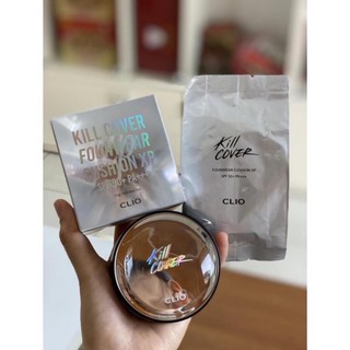 [Phiên bản giơi hạn 2020] Set phấn nước Cushion Clio Killcover Foundwear XP