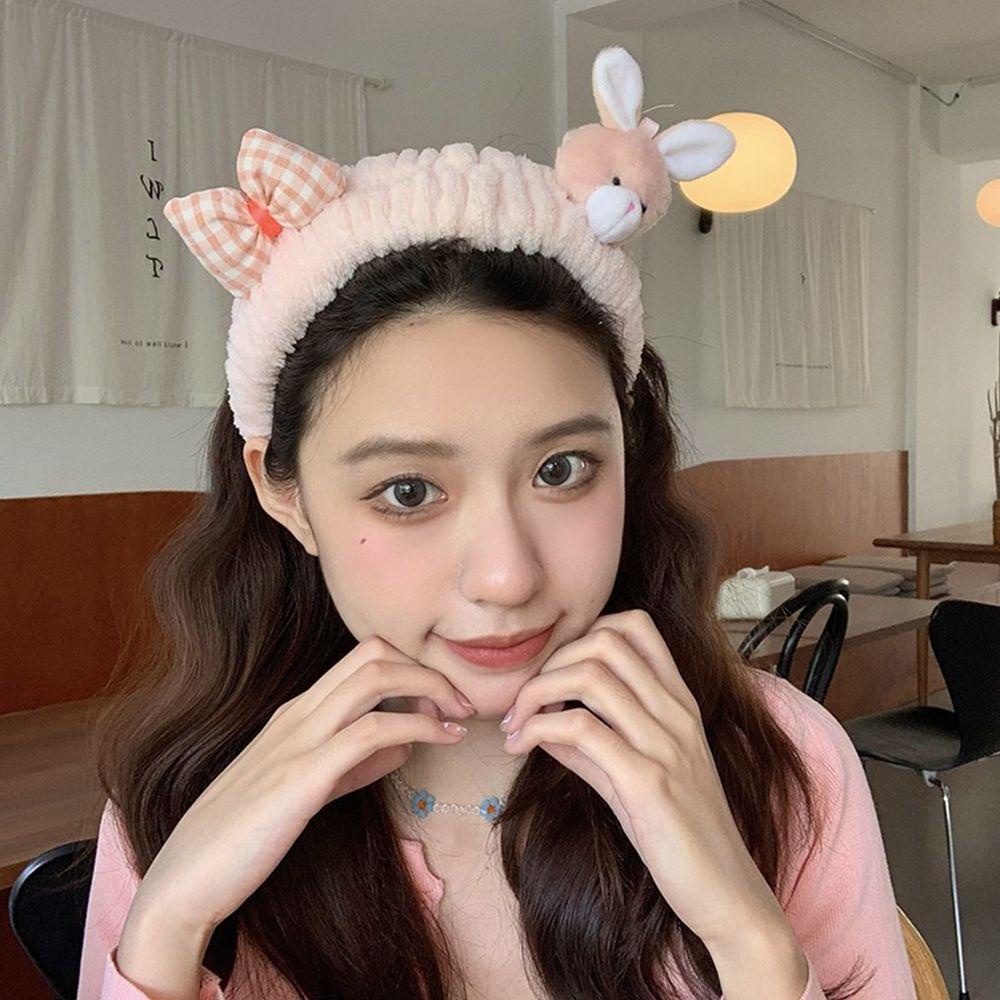 Băng Đô Vải Lông Đính Nơ Bướm Bướm Xinh Xắn Cho Nữ VANES1