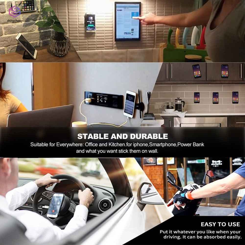 Set 2 miếng cao su Nano thần kì dùng để giữ điện thoại / đồ dùng gia dụng đa năng tiện lợi