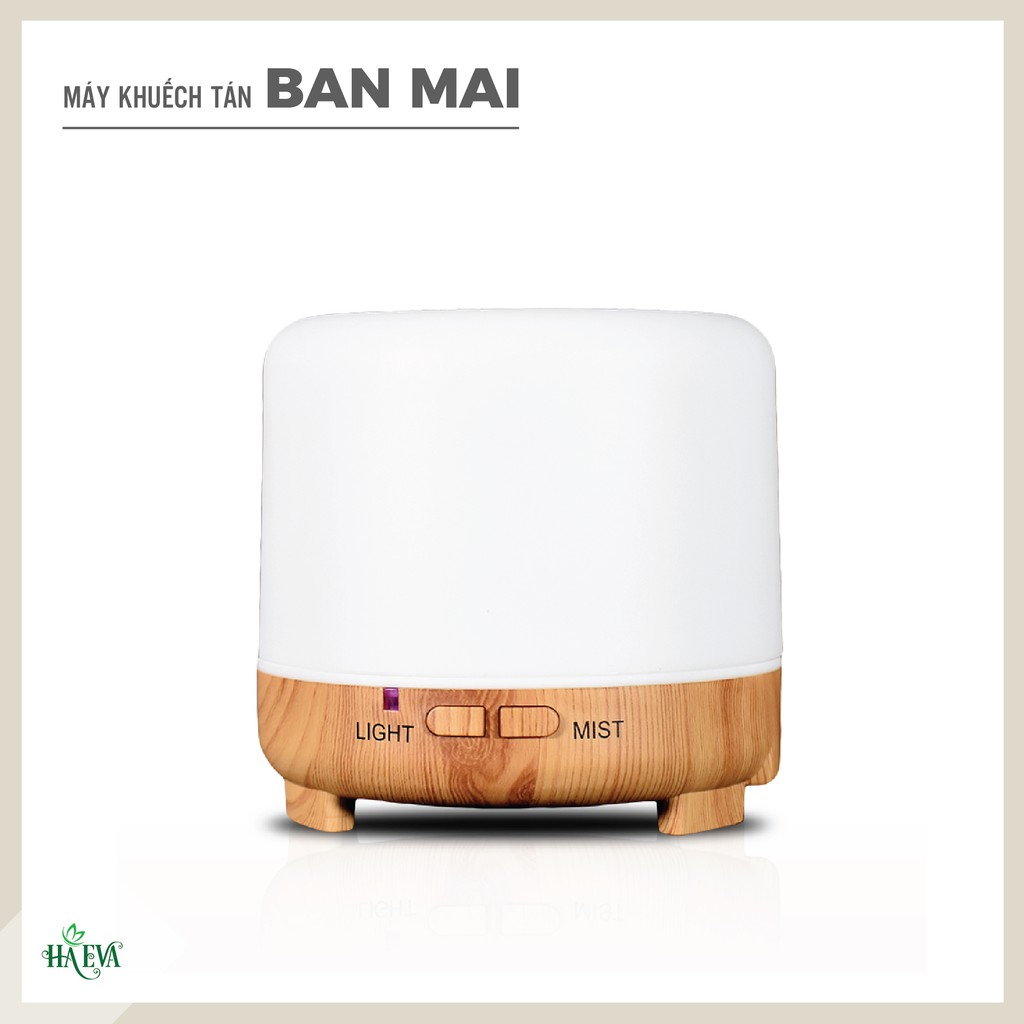 MÁY KHUẾCH TÁN TINH DẦU BAN MAI - HaEva ( Chính Hãng, BH 1 năm)