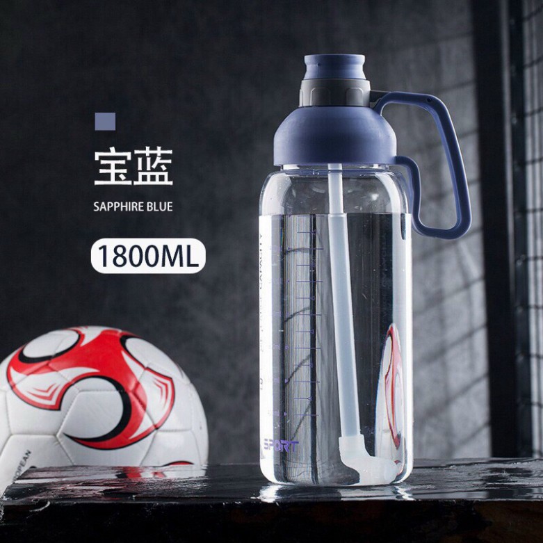 Bình Nhựa Đựng Nước Trong Suốt 1600ml