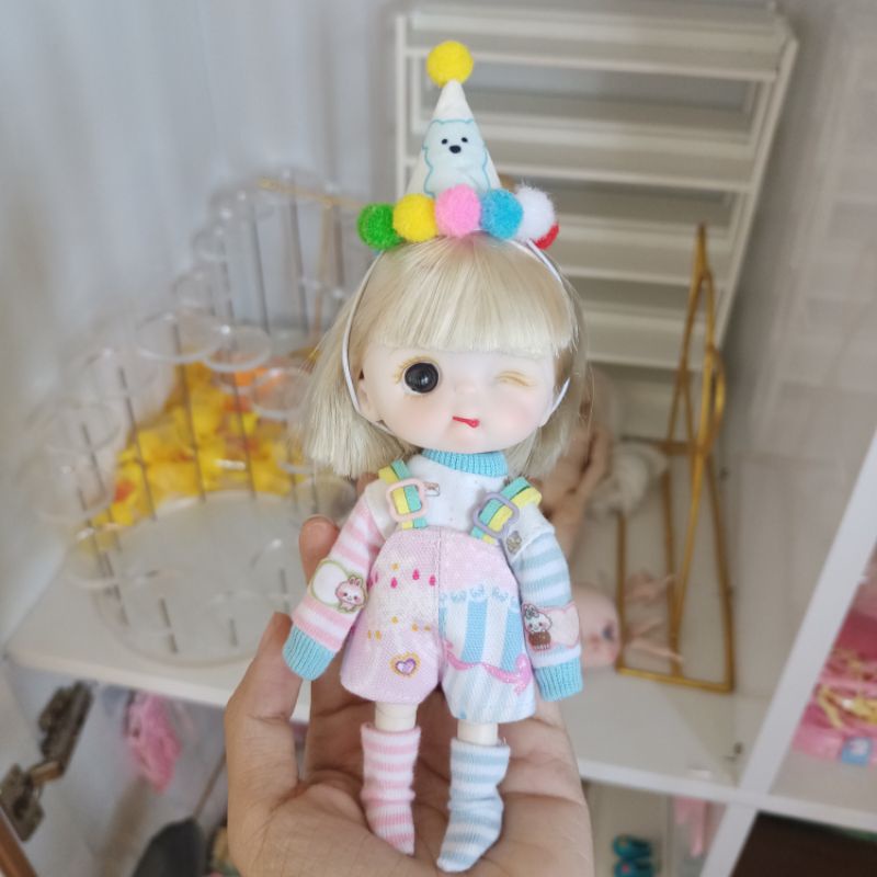 Sét đồ cute cho búp bê bdj 1/8, ob11,nên, bru,1/6, baboliy,xinyi,barbie