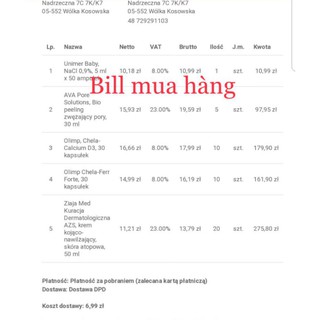 Sản phẩm Canxi chela hàng balan